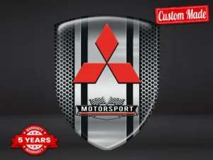 Mitsubishi Firmenembleme Auto Robust Universal Hochwertig